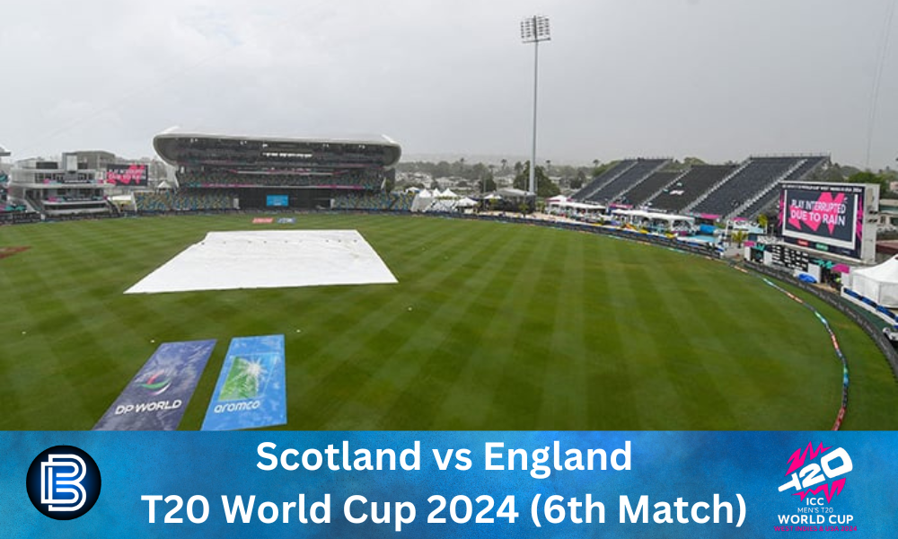 England vs Scotland 6th Match: Unexpected Match Abandoned Due to Rain after Scotland Inning at Bridgetown