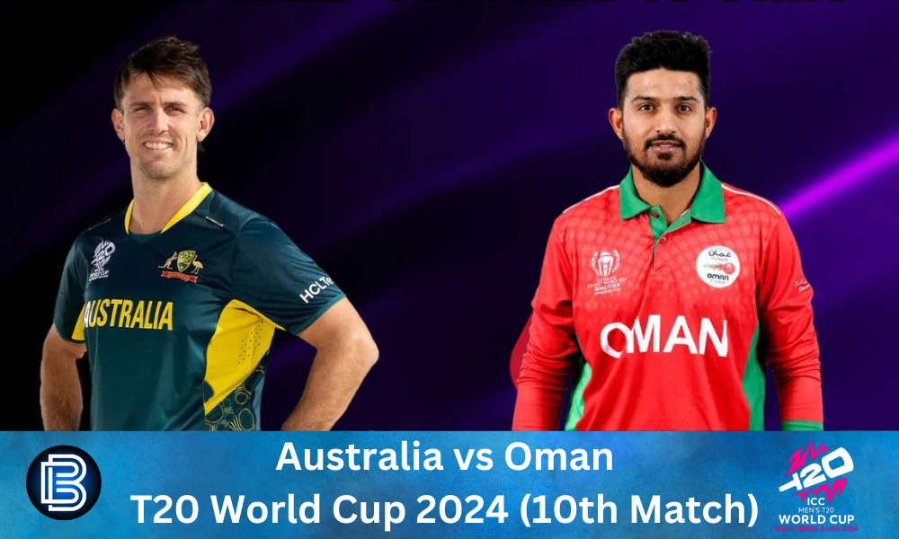 Australia vs Oman: Australia wins by 39 runs in 10th Match of T20 World Cup 2024 at Bridgetown